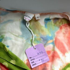 Sweet pea beach cover up, size L